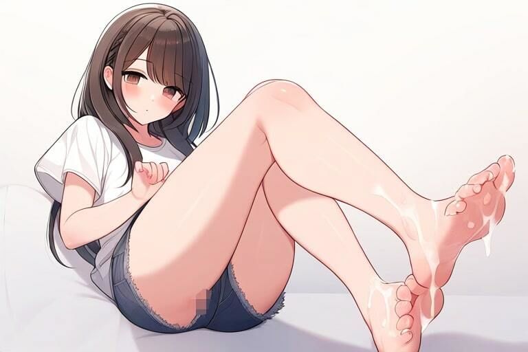 サンプル画像2:黒髪清楚な女の子とお遊戯〜足コキそして足コキ次も足コキ〜(晴耕雨読) [d_451277]