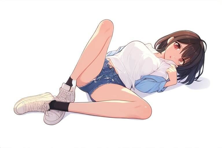 サンプル画像5:黒髪清楚な女の子とお遊戯〜足コキそして足コキ次も足コキ〜(晴耕雨読) [d_451277]