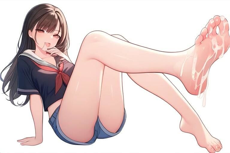 サンプル画像3:積極的な女の子と素敵な時間〜足コキの至福〜(晴耕雨読) [d_451279]