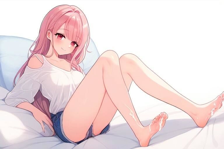 サンプル画像5:積極的な女の子と素敵な時間〜足コキの至福〜(晴耕雨読) [d_451279]