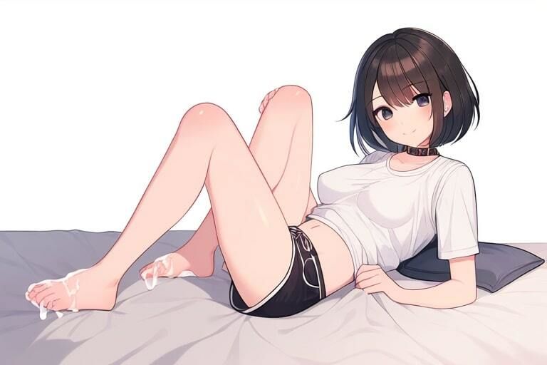 サンプル画像6:積極的な女の子と素敵な時間〜足コキの至福〜(晴耕雨読) [d_451279]