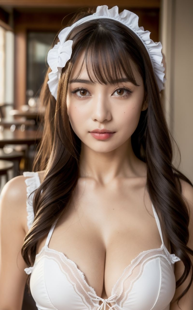 サンプル画像3:淫乱セクシーメイド美女(江愛  真紀) [d_451300]