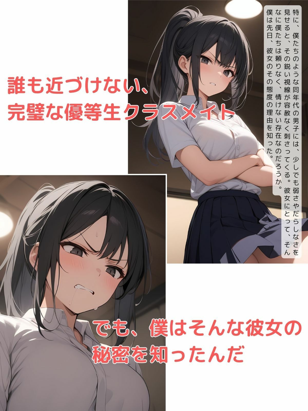 サンプル画像1:強気なクラスメイトは弱みを握られても簡単には堕ちない(リトルハード) [d_451372]