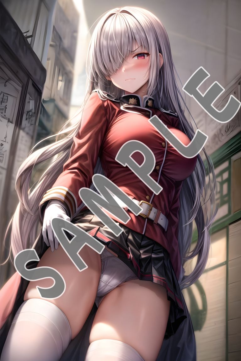 サンプル画像1:美少女キャラクター達に嫌そうな顔でパンツ見せてもらう【全部分かればオタクの神】(雪月花) [d_451433]