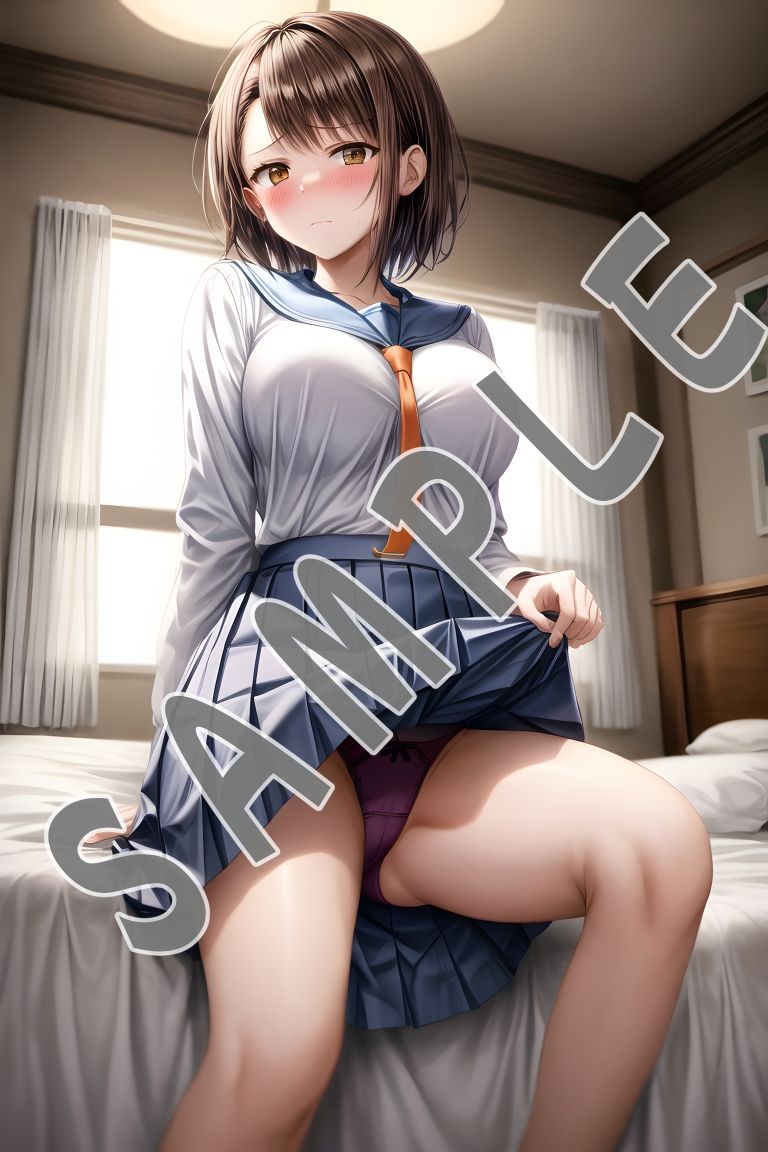 サンプル画像2:美少女キャラクター達に嫌そうな顔でパンツ見せてもらう【全部分かればオタクの神】(雪月花) [d_451433]