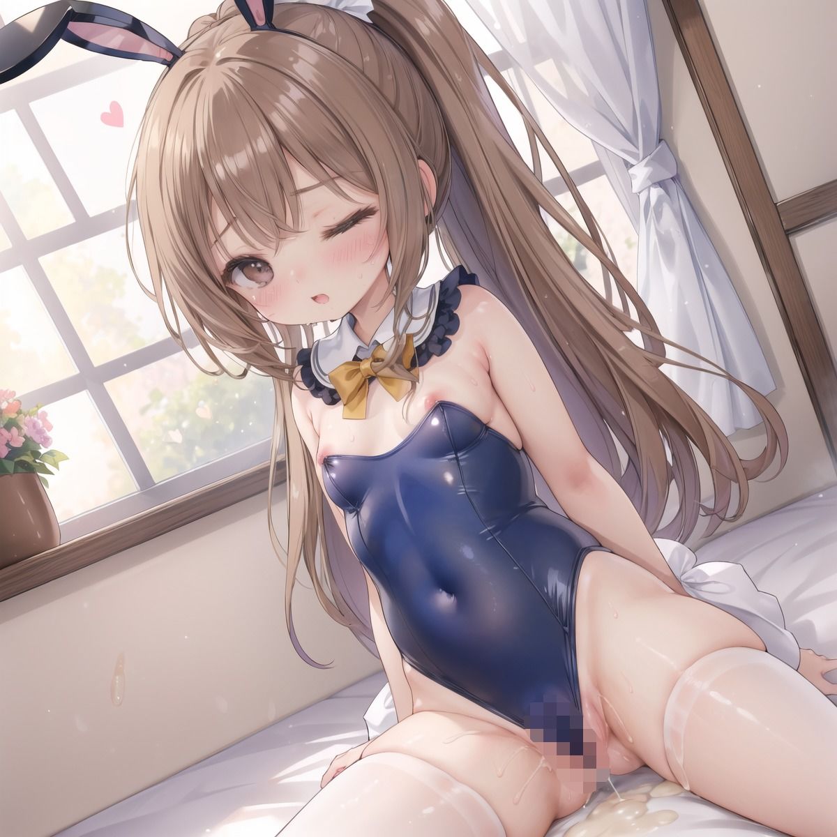 サンプル画像2:淫乱バニーカレイドスコープ 儚げ貧乳えちえちうさぎちゃん大集合 第八集(貧乳っ子倶楽部) [d_451477]