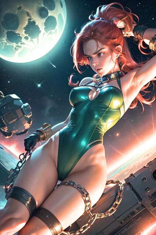 サンプル画像2:宇宙と鎖とスーパーヒロイン(SHIMMA@LastChallenge) [d_451493]