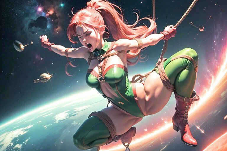 サンプル画像6:宇宙と鎖とスーパーヒロイン(SHIMMA@LastChallenge) [d_451493]