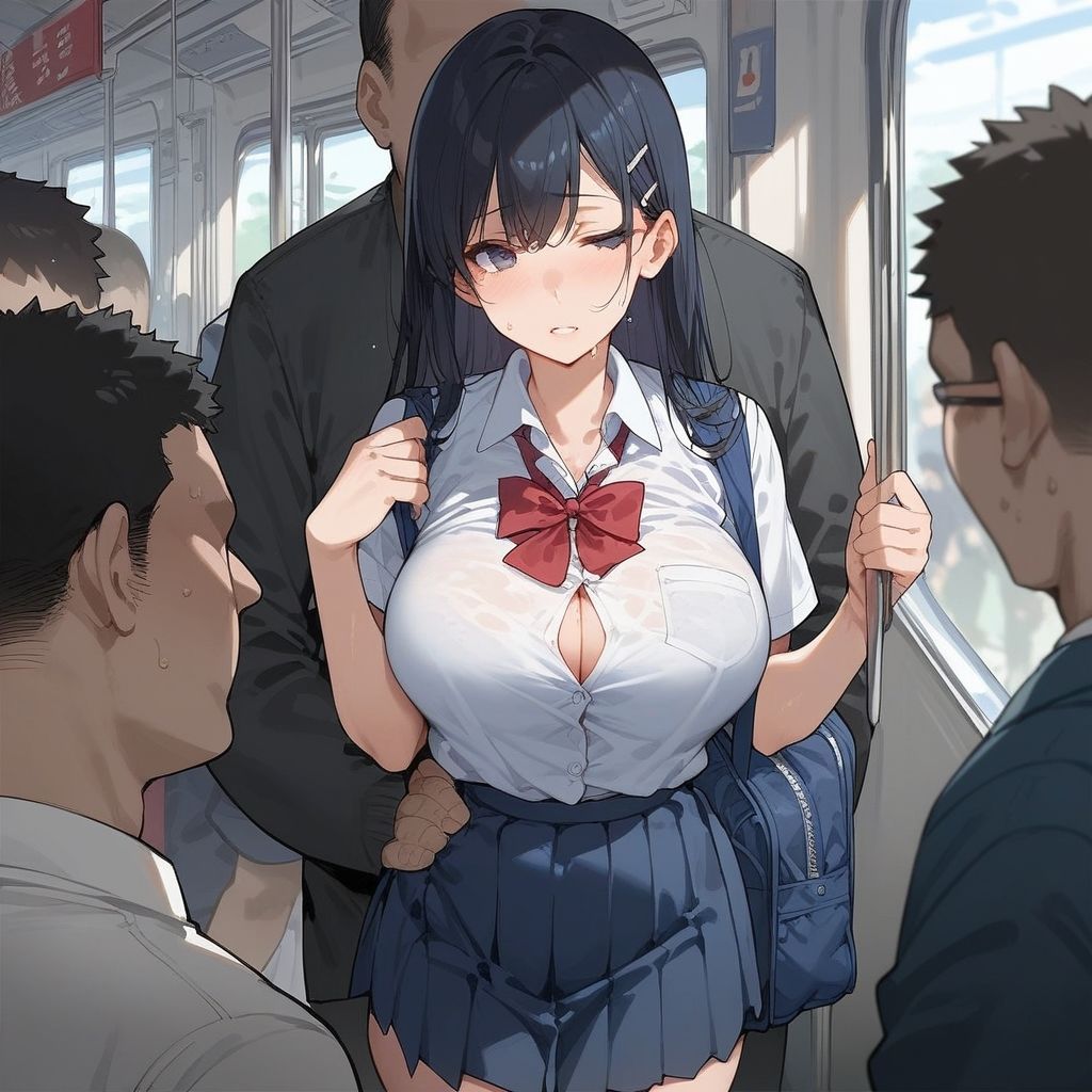 サンプル画像5:ネットで知り合った黒髪JKを大人セックスでメス堕ちさせた話(みそマヨネーズ) [d_451500]