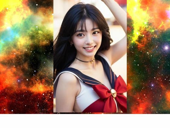 サンプル画像3:美乳女戦士セーラームンムン(100均ガールズ) [d_451599]