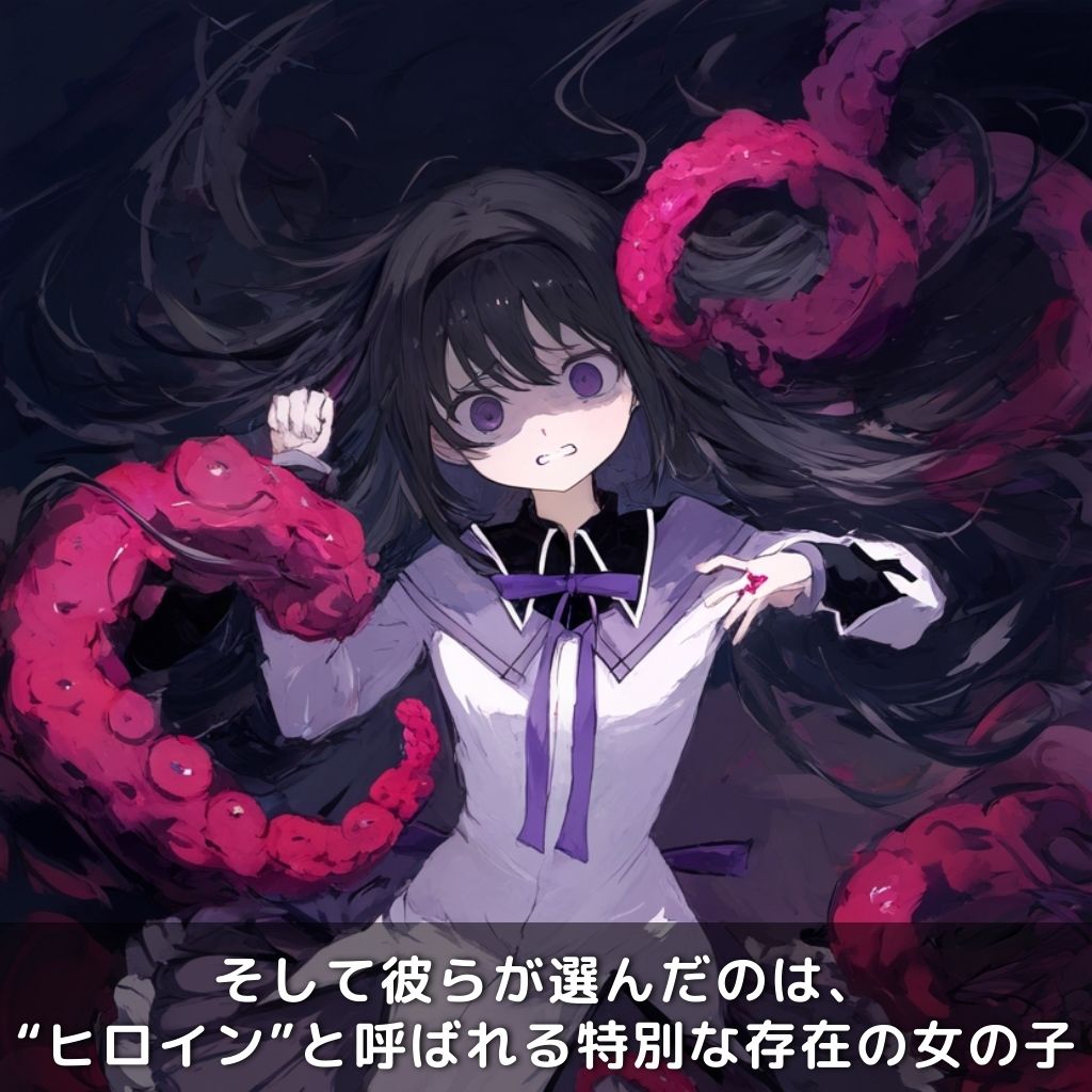 サンプル画像2:快楽生命体の触手でヒロインが壊れるまでイカされるお話【まどまぎ/暁美ほ●ら編】(さいばーこれくしょん) [d_451623]