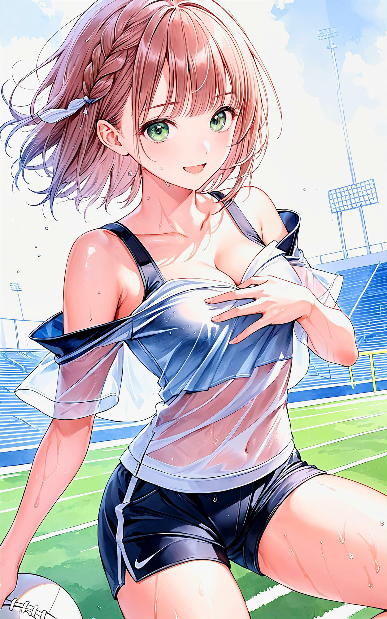 サンプル画像4:エチエチアメフト部 アメフト部キャプテンのエチエチフォーメーション！ vol.2(BETA) [d_451652]