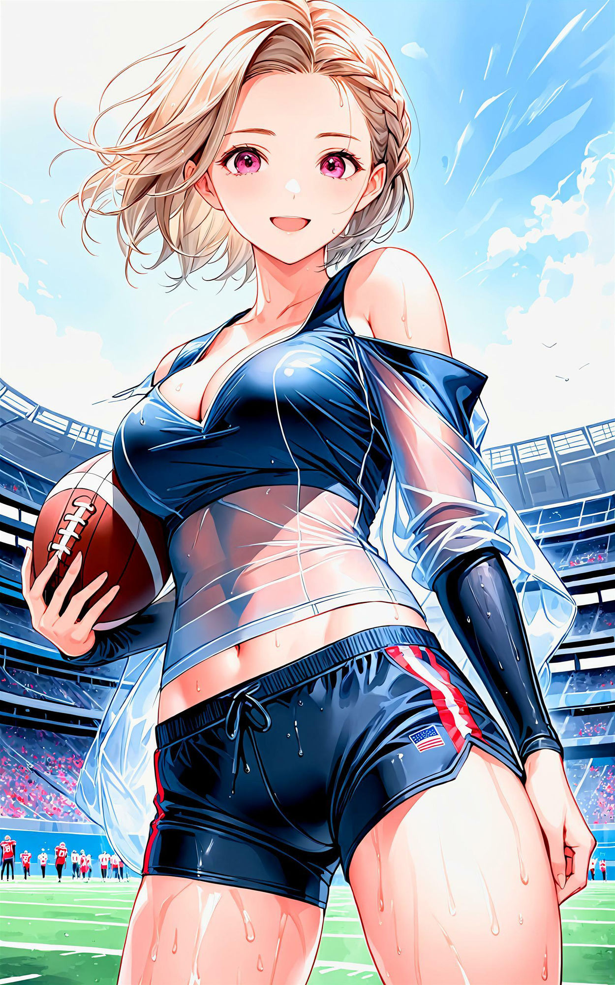 サンプル画像5:エチエチアメフト部 アメフト部キャプテンのエチエチフォーメーション！ vol.2(BETA) [d_451652]