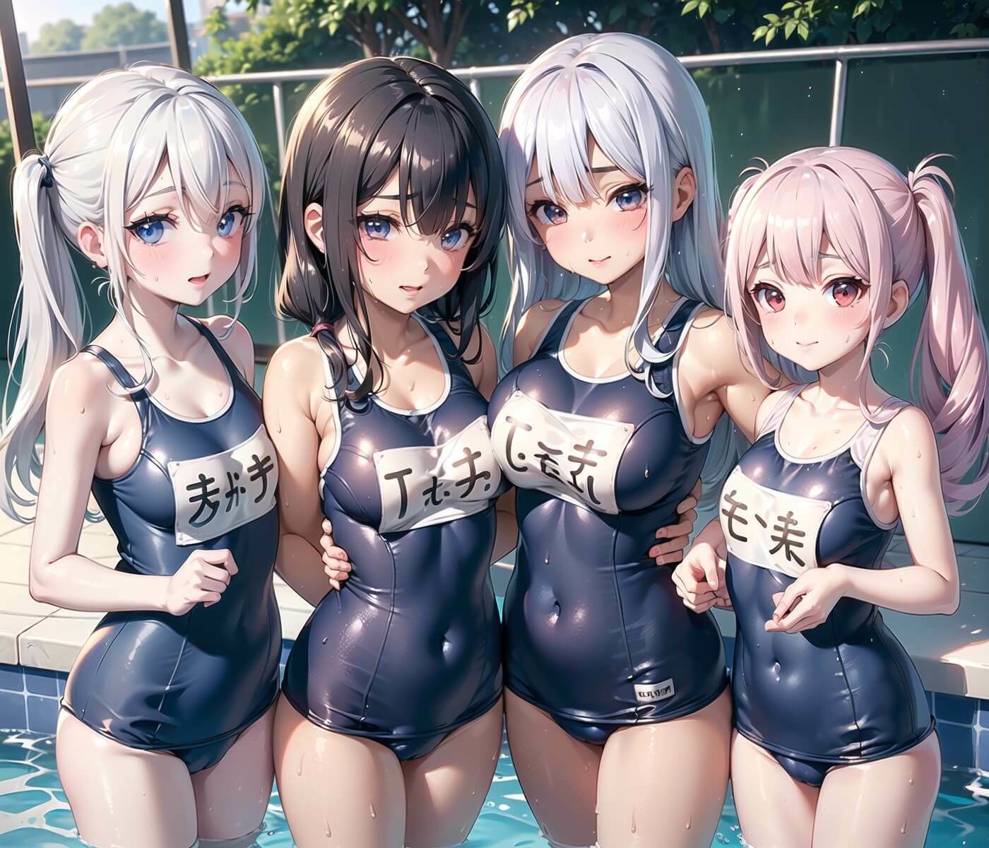 サンプル画像2:従順！水泳部員にたっぷり中出し〜秘密の特訓〜5【豪華CG227枚収録】(エメラルドの館) [d_451699]