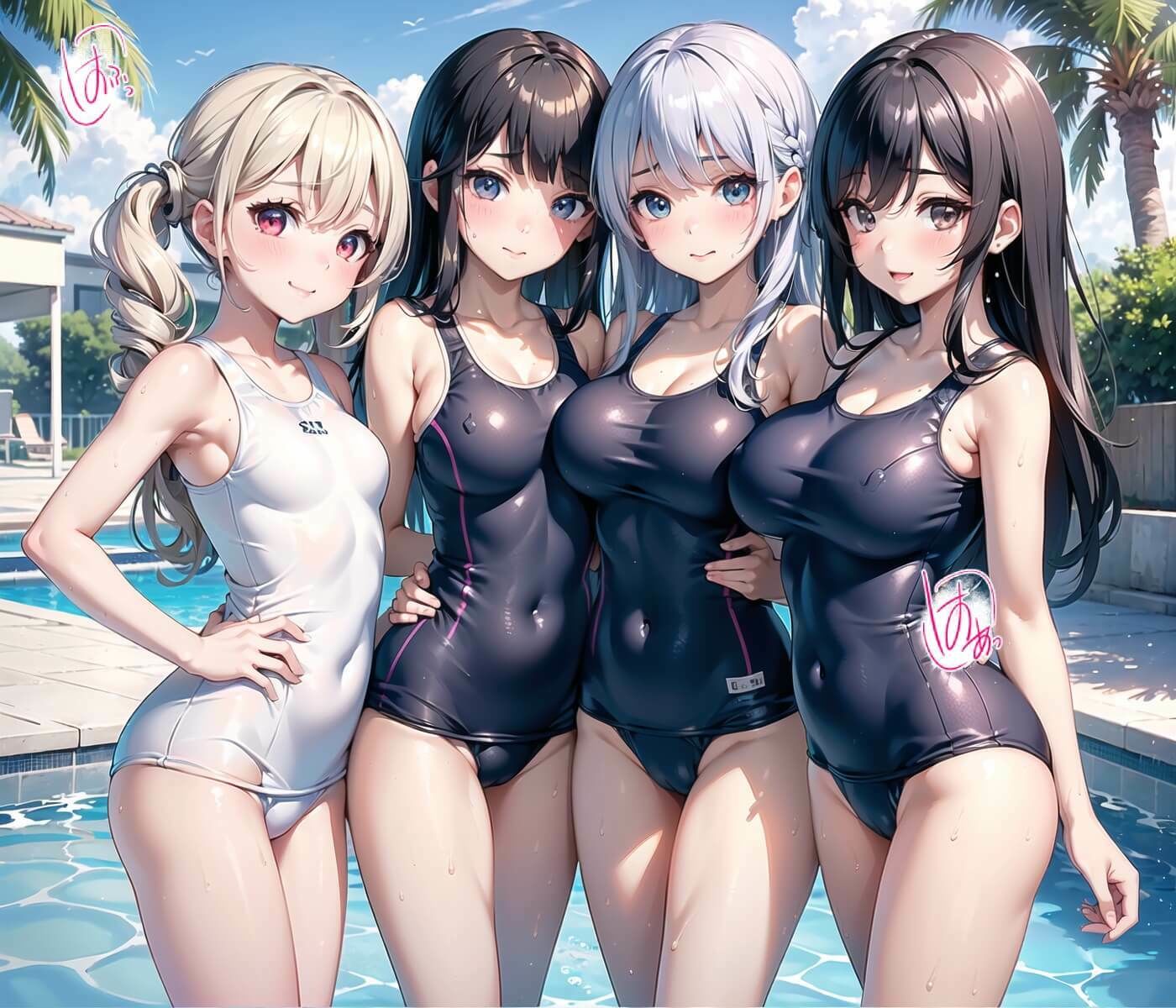 サンプル画像2:従順！水泳部員にたっぷり中出し〜秘密の特訓〜6【豪華CG227枚収録】(エメラルドの館) [d_451702]