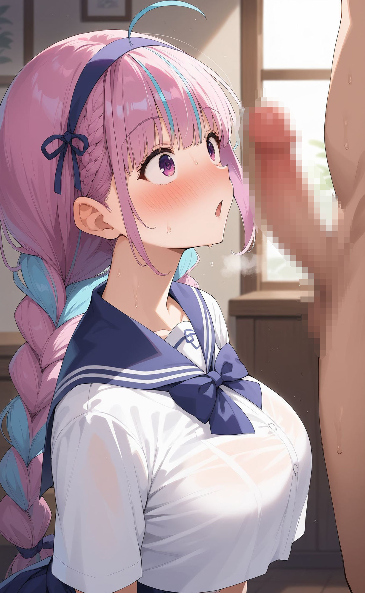 サンプル画像4:湊あ〇あ イラスト集【291枚】(厳選さん) [d_451708]