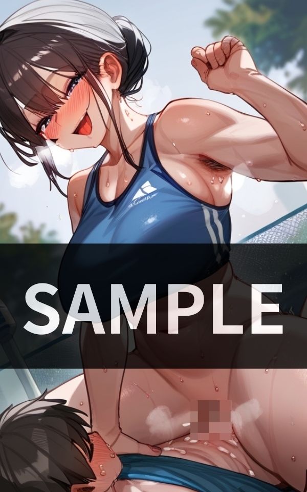 サンプル画像1:総合格闘技ジム 女性コーチが強すぎて 毎日犯●れました。(セクシングリーン) [d_451753]