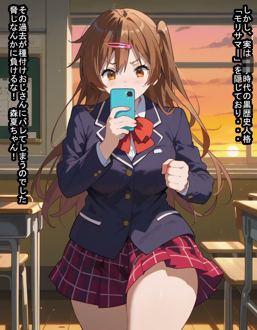 サンプル画像4:モリサマーちゃんが種付けおじさんにマビノギオン拾われて黒歴史を学校にばら撒かれるか精子を子宮にばら撒かれるか選ぶ話(大海原) [d_451769]