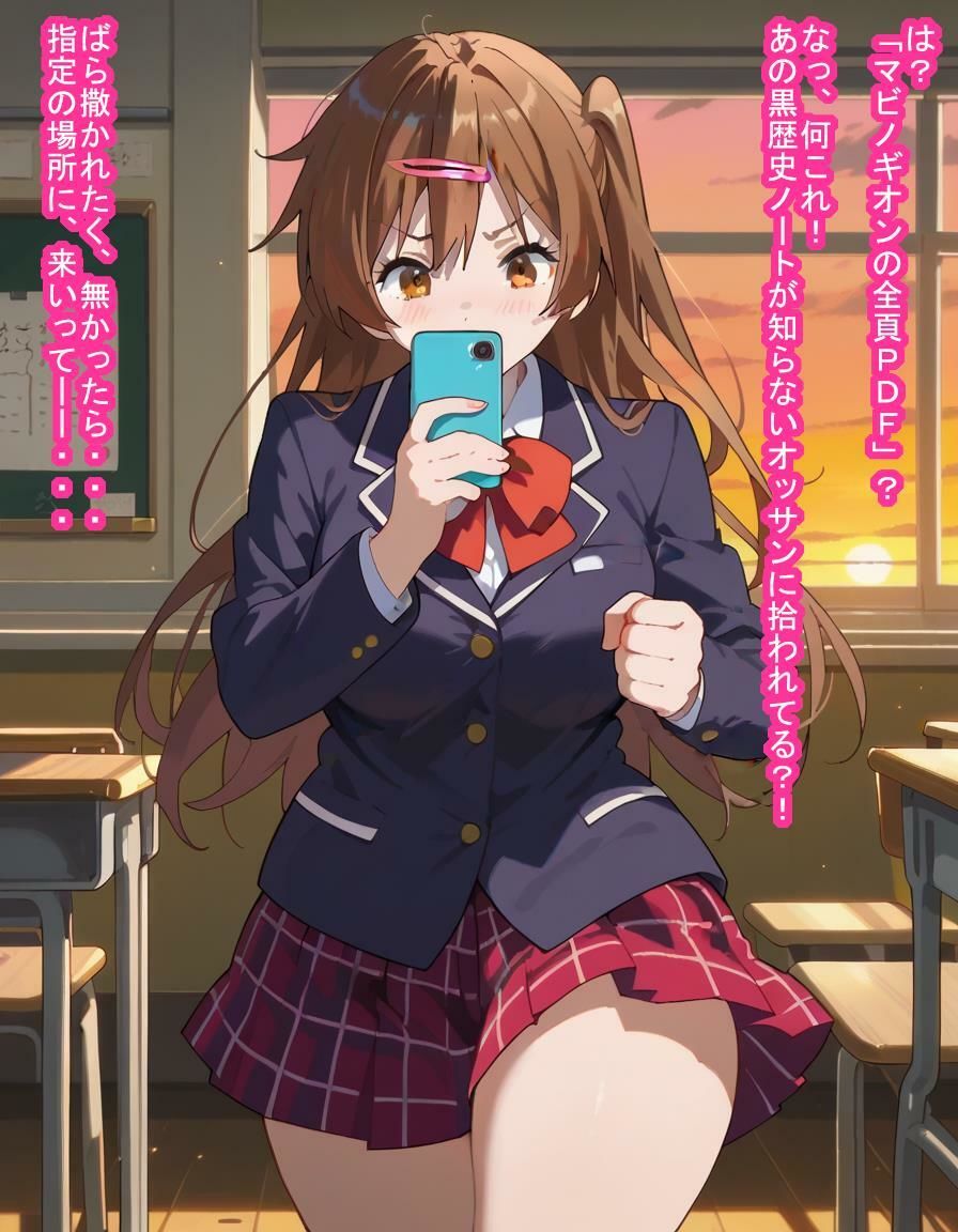 サンプル画像5:モリサマーちゃんが種付けおじさんにマビノギオン拾われて黒歴史を学校にばら撒かれるか精子を子宮にばら撒かれるか選ぶ話(大海原) [d_451769]