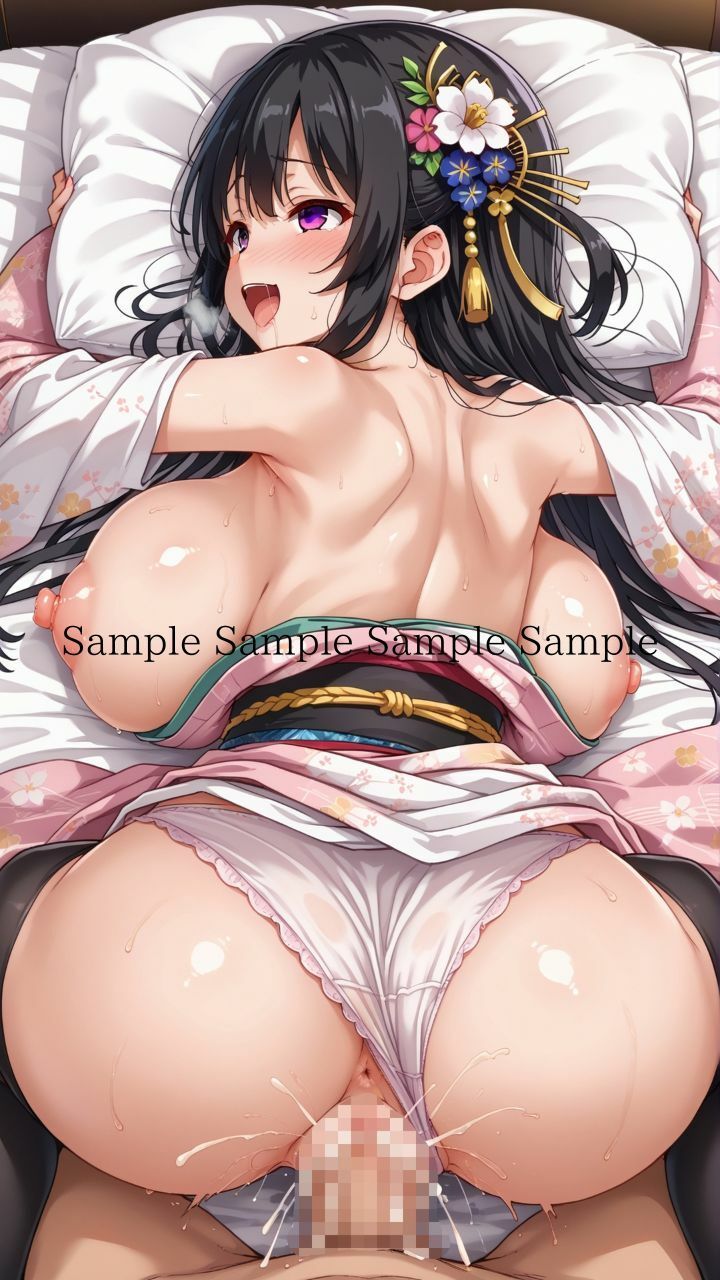 サンプル画像3:実はやりマンだった？！淫乱やまとなでしこ美女たちとの爛れた性生活パート2(楽園への誘い) [d_451823]