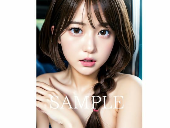 サンプル画像6:あなたを見つめる清楚美女！電車の向かいの熱視線！！(雫) [d_451996]