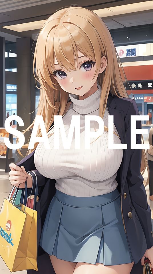 サンプル画像1:中出しセックスは義務 お買い物中のお姉さん(練乳まみれ) [d_452059]