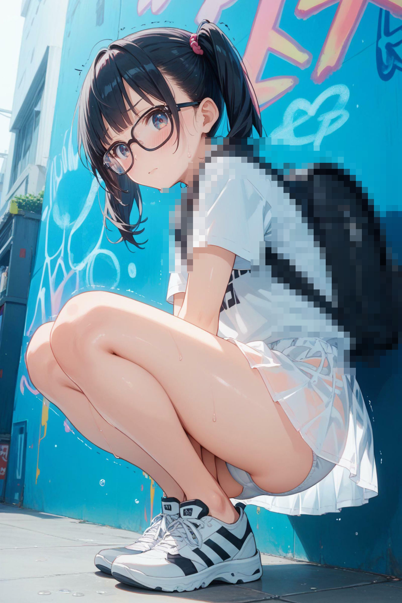 サンプル画像2:【500枚】眼鏡パンツ(spoit) [d_452096]