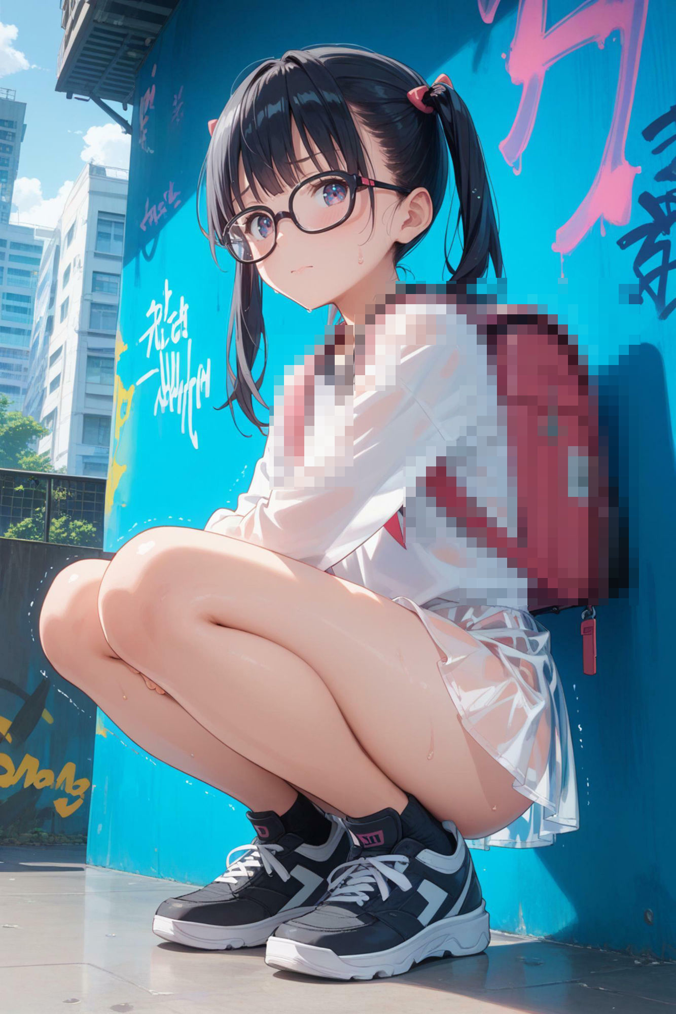 サンプル画像3:【500枚】眼鏡パンツ(spoit) [d_452096]