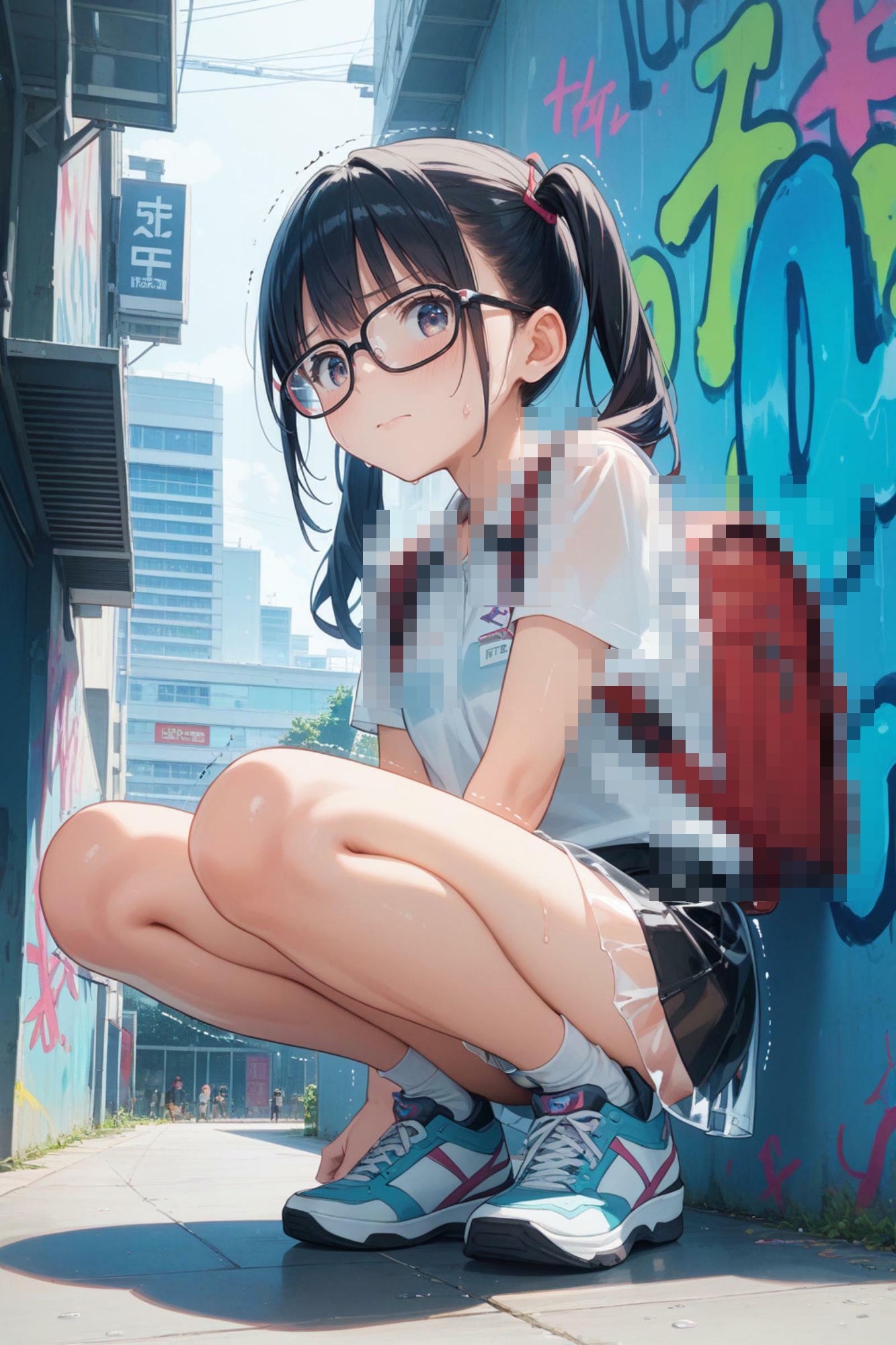 サンプル画像4:【500枚】眼鏡パンツ(spoit) [d_452096]