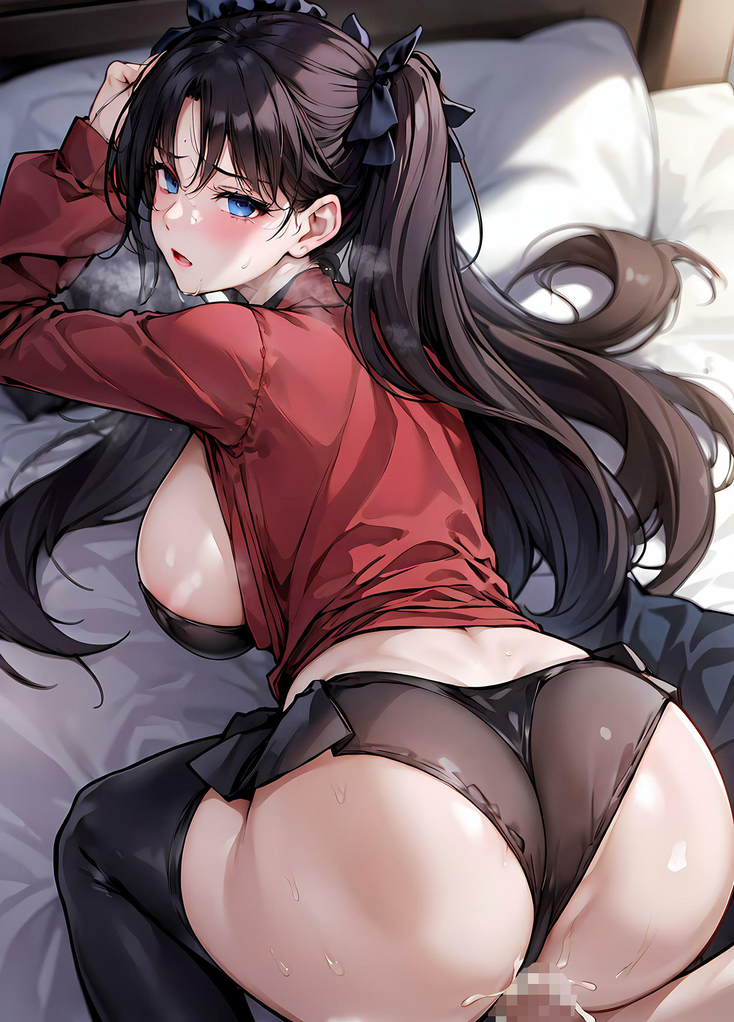 サンプル画像3:遠●凛とイチャラブ孕ませ性交〜優等生は意外とスケベ〜(しろぐみ) [d_452139]