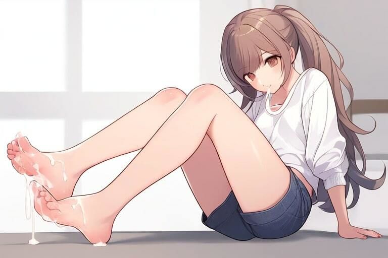 気持ちいいことしよ？〜足コキ好きな女の子〜のサンプル画像 6