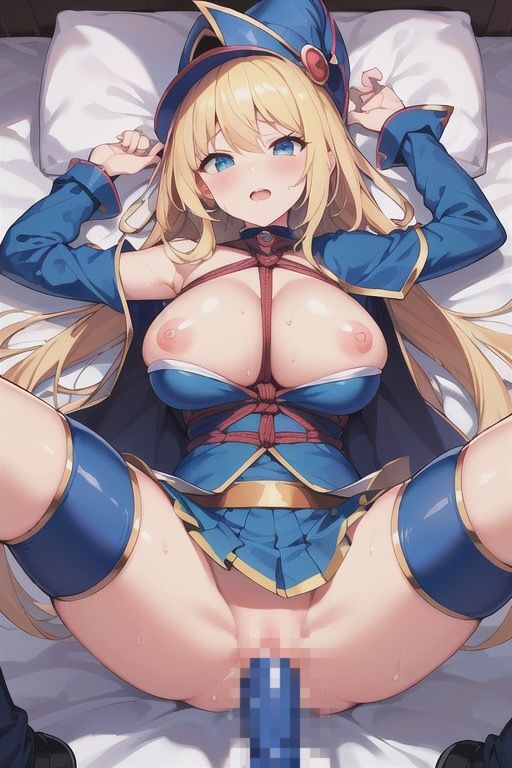 サンプル画像3:罠カードオープン！ブラックマシジャンガール捕縛！(茶碗蒸し先生) [d_452176]