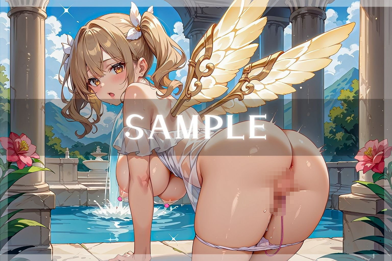 サンプル画像4:ヤリマン天使のふわとろなおっぱいとまんこ♪(えいあいどぉる) [d_452233]