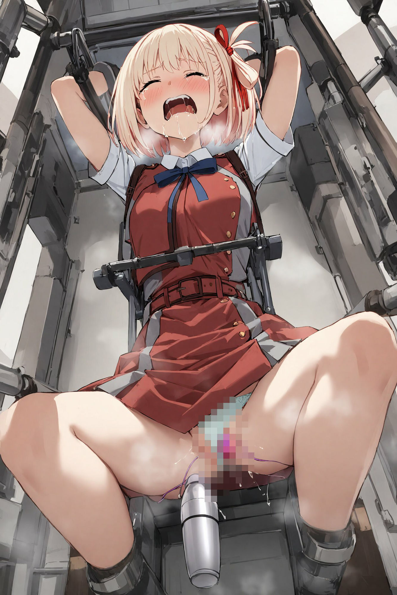 サンプル画像2:完全固定強●絶頂責め〜錦木千束編〜(えるごらぼ) [d_452234]