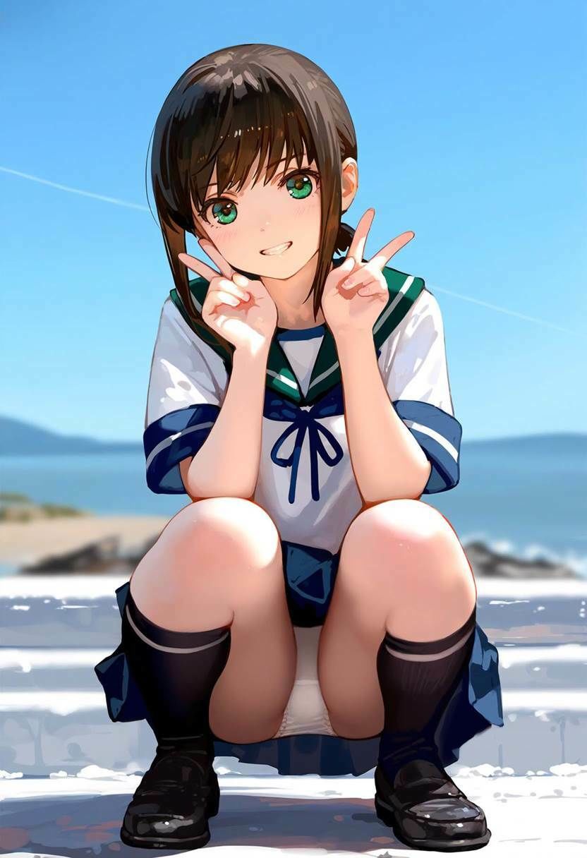 サンプル画像6:吹雪（艦〇れ） 大量ぱんつ （セーラー服）(ちゅりのおぱんつ研究所) [d_452243]