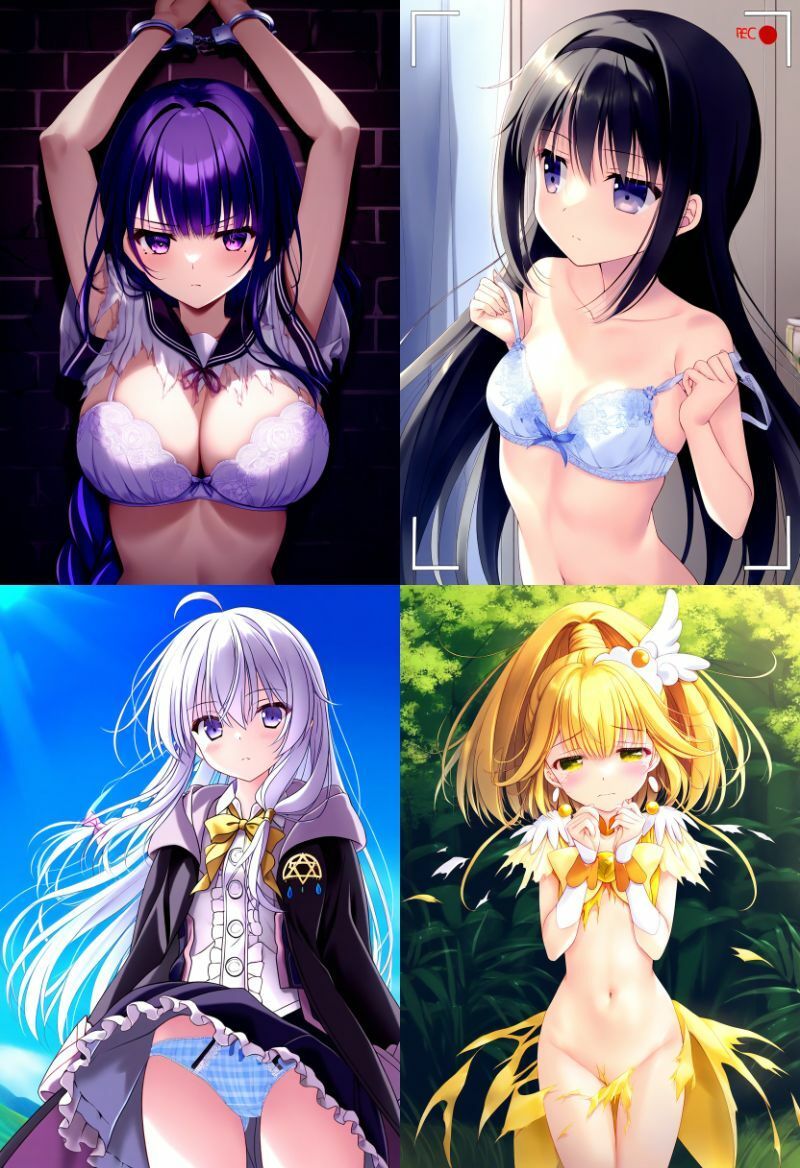 サンプル画像1:恥じらう少女達 6(羞恥なぴのぴのや) [d_452303]