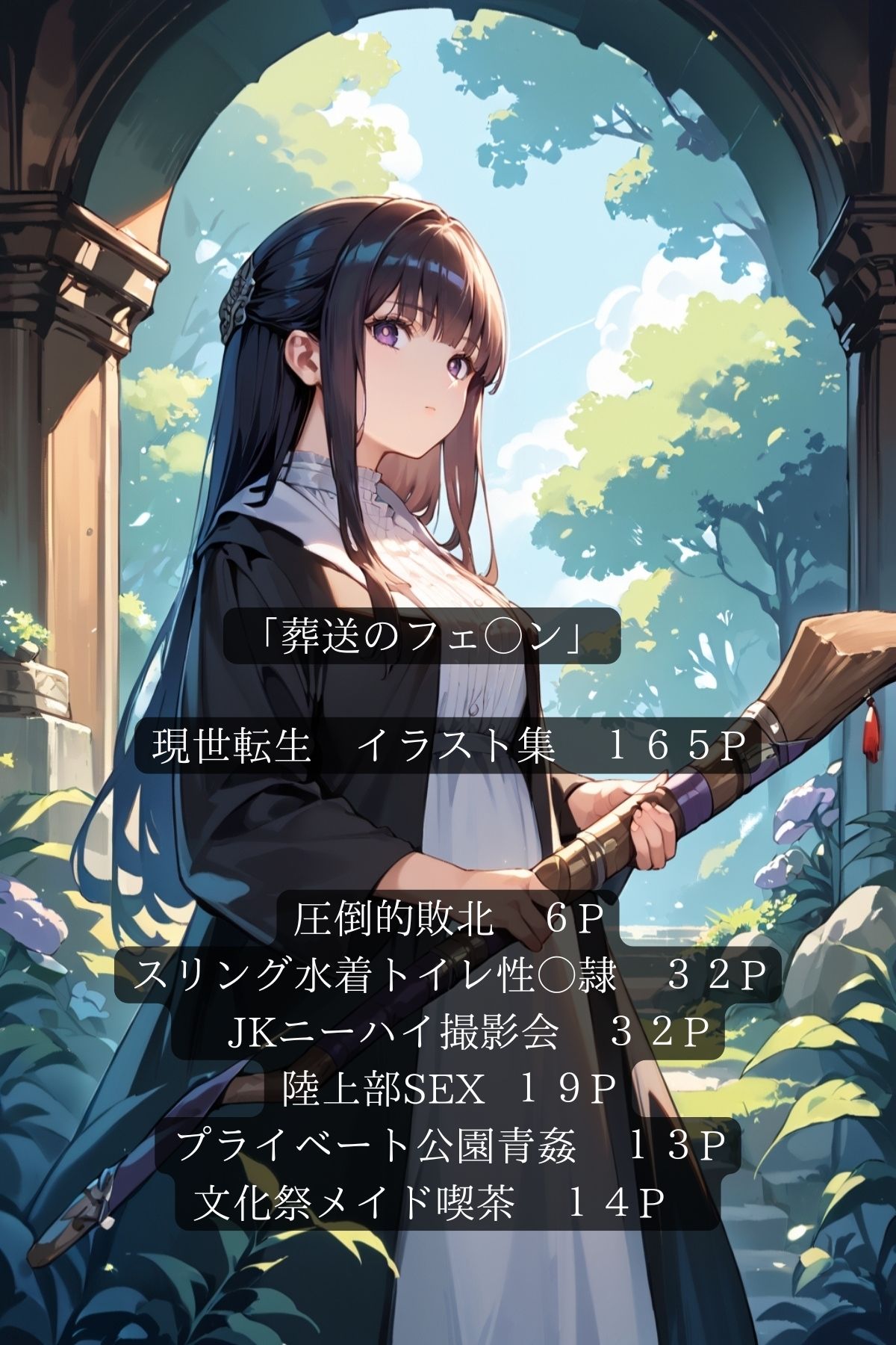 サンプル画像1:葬送のフェ◯ン 現世転生(うぐいす堂) [d_452315]