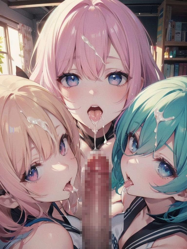 サンプル画像5:巨乳チアガールとハーレムエッチ5(Shotgun Bride) [d_452401]