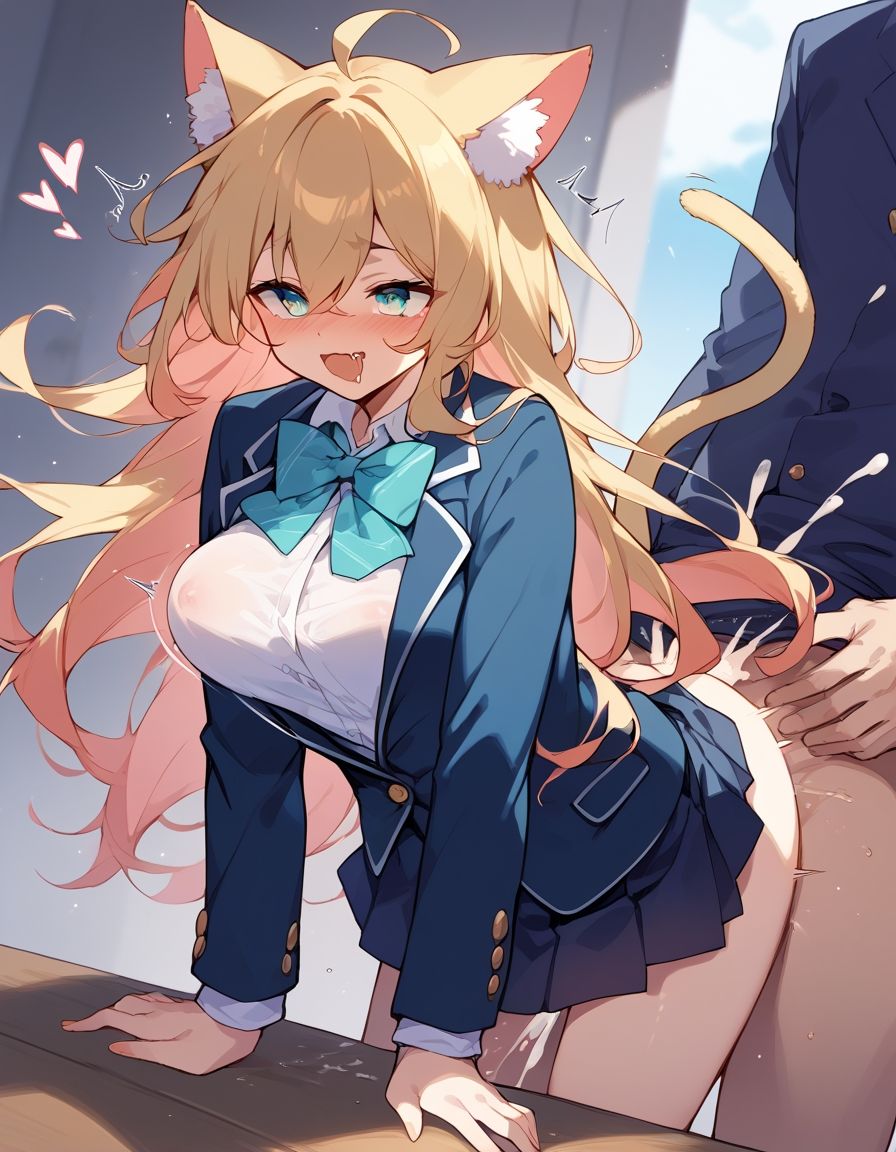 サンプル画像1:ネコミミ少女と種付け性活(えんがわ) [d_452420]