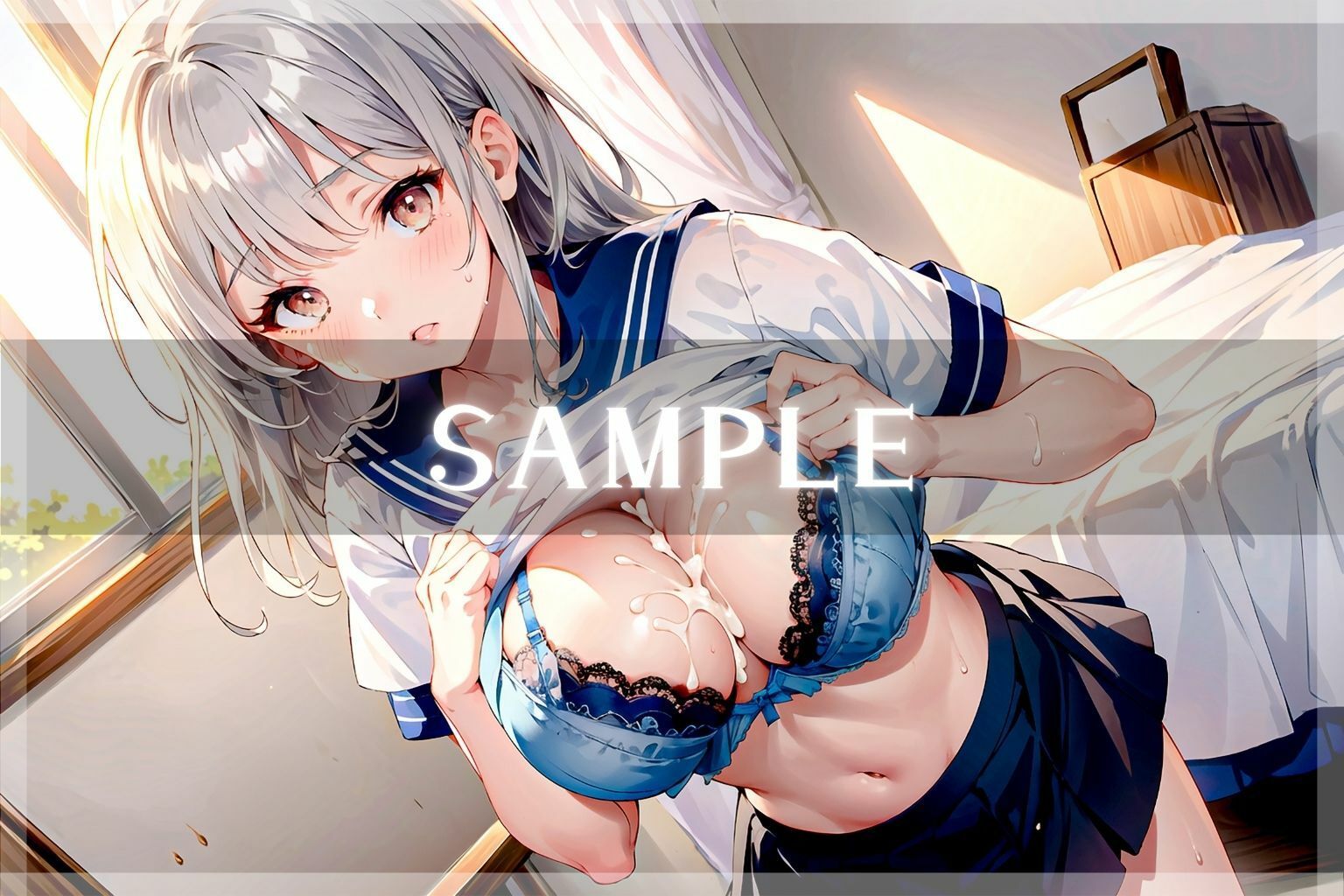 サンプル画像3:【ご奉仕価格♪】セーラー服を汚したあの日(えいあいどぉる) [d_452455]