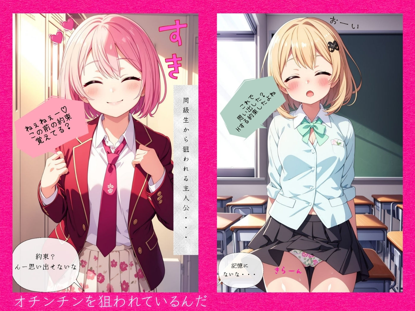 サンプル画像3:モテモテハイ◯クール〜ボクのオチンチンを狙う同級生達〜（本編＋CG集）(元アイドルマネージャー) [d_452565]