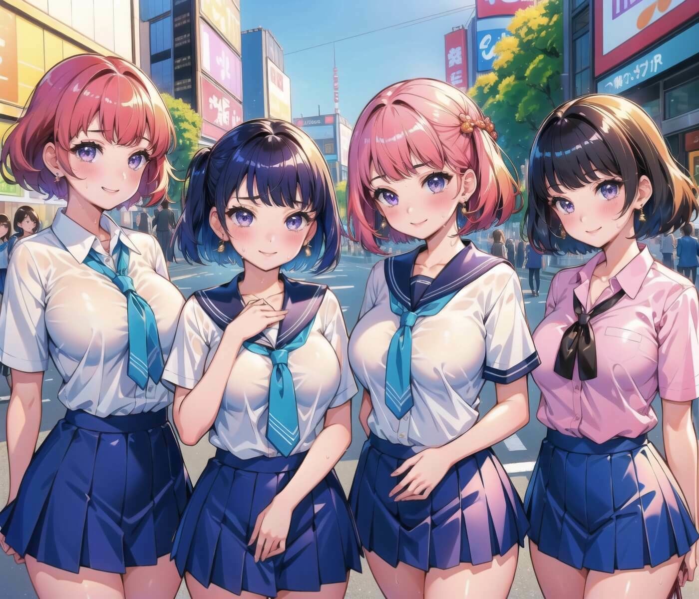 サンプル画像2:常識改変！どこでも孕ませ街12【豪華CG277枚収録】(ドリームラボ) [d_452629]