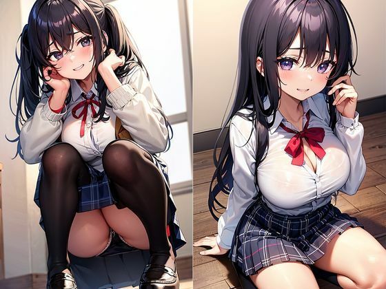 サンプル画像2:慰めてあげる(灼熱の絶対零度) [d_452646]