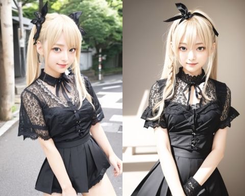 サンプル画像2:AIグラビア写真集23〜僕のカノジョは・・・〜(ねも) [d_452694]