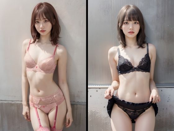 サンプル画像4:ギャルカタログ 2(AIの日常キリトリ研究所) [d_452710]