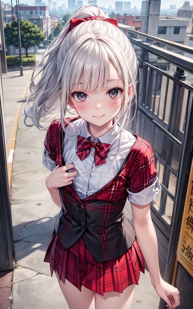 サンプル画像1:グラビア＆裏画像 JKアイドル 堀北みおな(AIらぼんぬ) [d_453050]