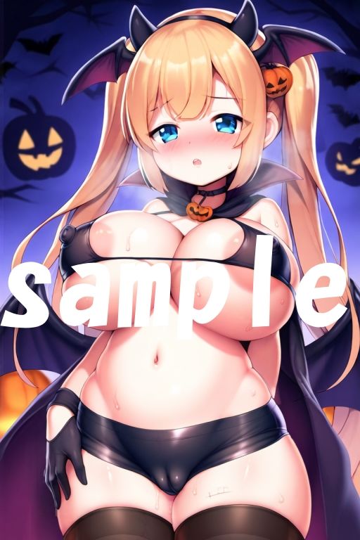 サンプル画像3:童顔巨乳ハロウィンパーティー(童顔堂) [d_453146]