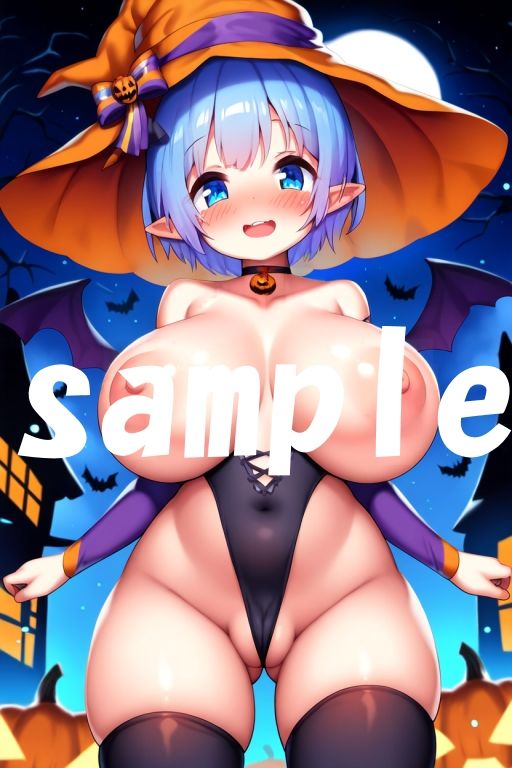 サンプル画像6:童顔巨乳ハロウィンパーティー(童顔堂) [d_453146]