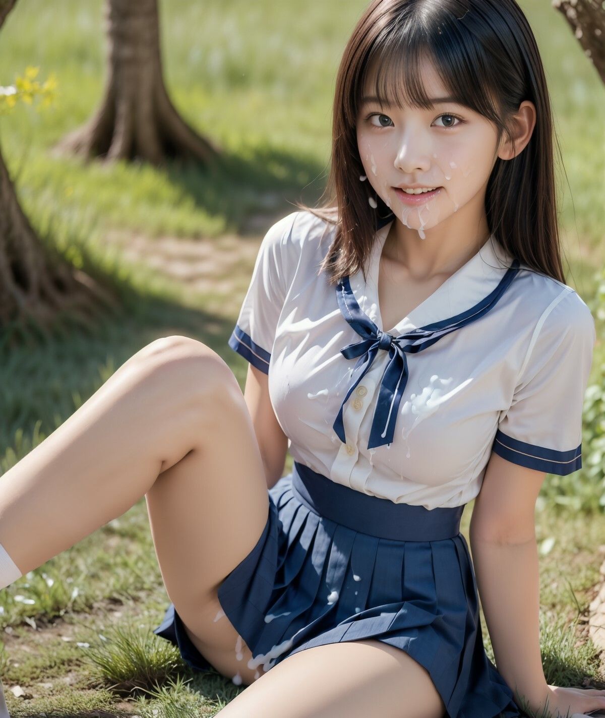 サンプル画像4:帰り道パンチラデート〜青春の奇跡の恋物語(彩羽いろは) [d_453147]