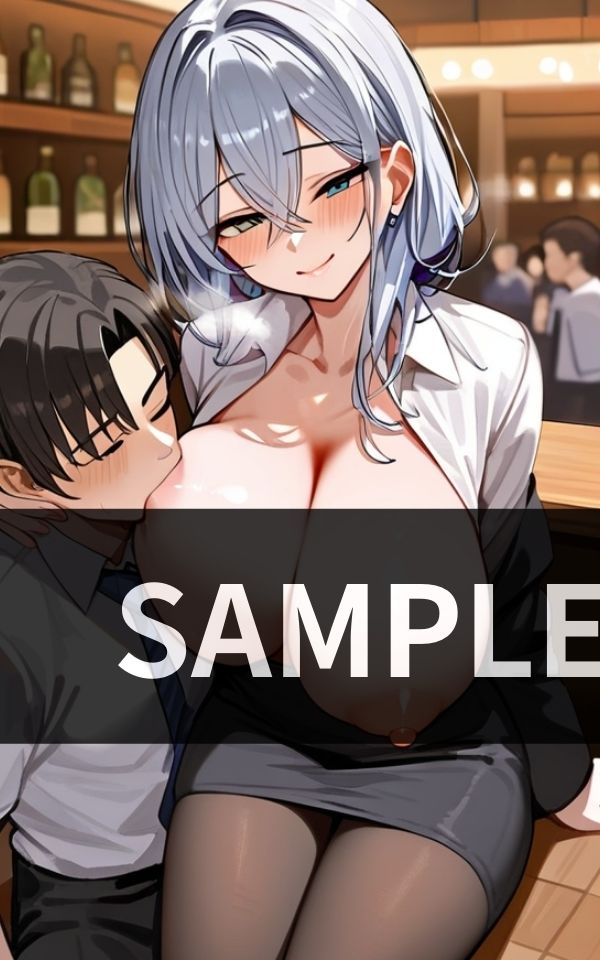 サンプル画像4:お酒が入ると 誰でも乳を吸わせちゃう Kカップ女(ボディキャンディ) [d_453185]